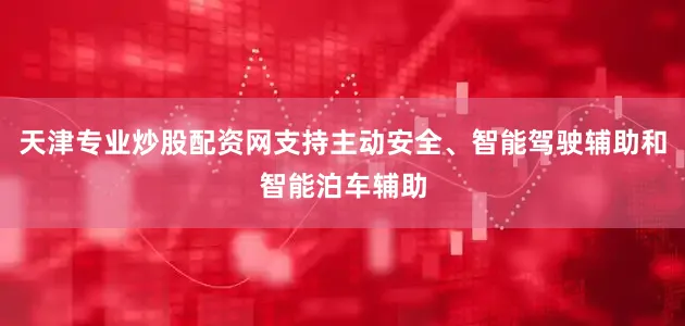 天津专业炒股配资网支持主动安全、智能驾驶辅助和智能泊车辅助